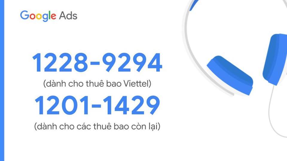 Liên hệ tổng đài google ads