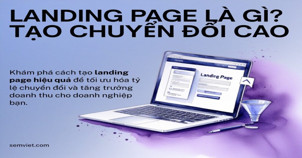Landing Page Là Gì? Cách Tạo Landing Page Chuyển Đổi Cao 1 semviet 2865 1